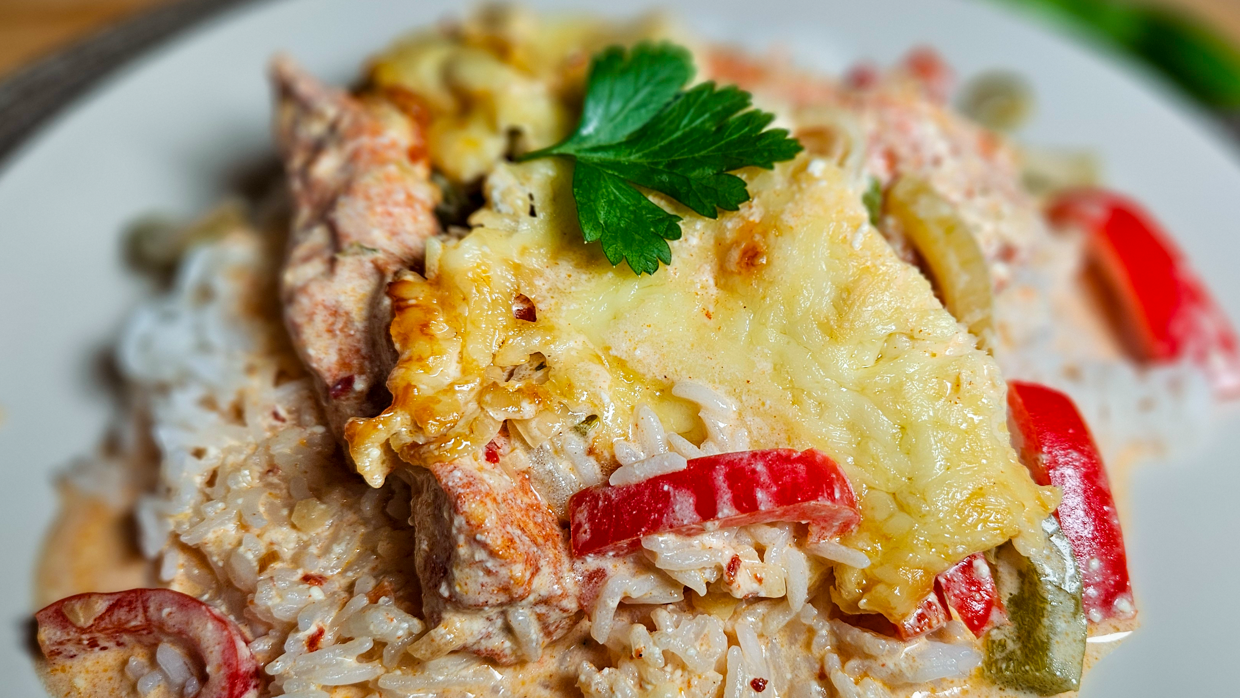 Paprika-Zwiebel-Sahne Hähnchen so unglaublich lecker