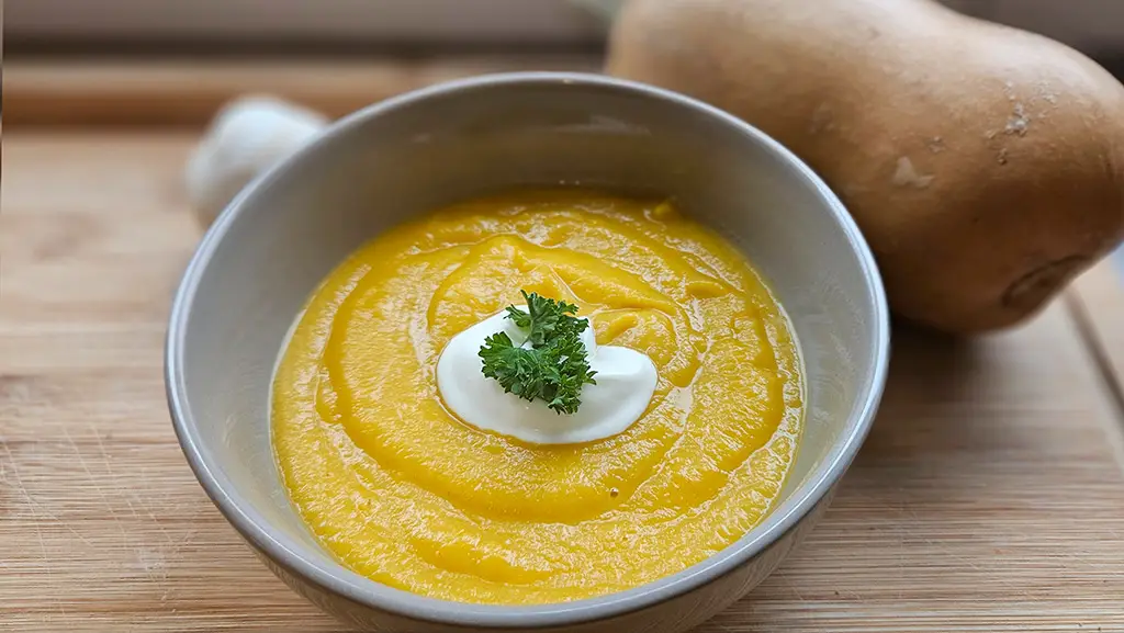 Butternutkürbis-Suppe